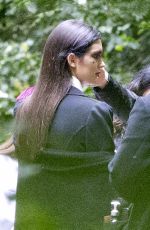 KENDALL JENNER on the Set of a Photoshoot in London 05/24/2016