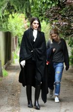 KENDALL JENNER on the Set of a Photoshoot in London 05/24/2016