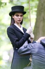 KENDALL JENNER on the Set of a Photoshoot in London 05/24/2016
