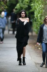 KENDALL JENNER on the Set of a Photoshoot in London 05/24/2016