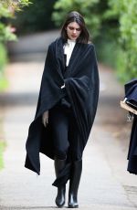 KENDALL JENNER on the Set of a Photoshoot in London 05/24/2016