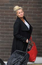 KERRY KATONA Leaves ITV Studios in London 05/11/2016