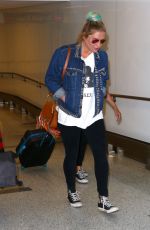 KESHA SEBERT at LAX Airport in Los Angeles 05/15/2016