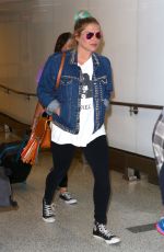 KESHA SEBERT at LAX Airport in Los Angeles 05/15/2016