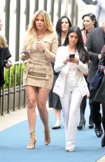 KHLOE and KOURTNEY KARDASHIAN Arrives at NBC/Universal Upfront in New York 05/16/2016