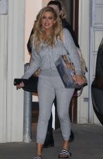 KHLOE KARDASHIAN Leaves a Studio in Hollywood 02/26/2016