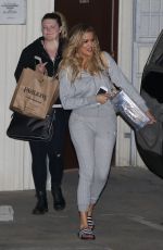 KHLOE KARDASHIAN Leaves a Studio in Hollywood 02/26/2016