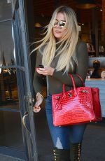 KHLOE KARDASHIAN Out ana About in Beverly Hills 05/09/2016