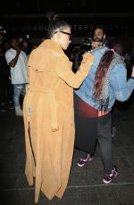 KIM KARDASHIAN and Kanye West at LAX Airport in Los Angeles 05/19/2016