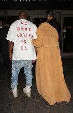 KIM KARDASHIAN and Kanye West at LAX Airport in Los Angeles 05/19/2016