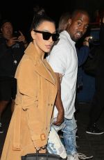 KIM KARDASHIAN and Kanye West at LAX Airport in Los Angeles 05/19/2016