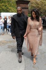KIM KARDASHIAN and KANYE WEST Leaves a Hotel in London 05/21/2016