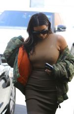 KIM KARDASHIAN Arrives at Epione Skin Care in Beverly Hills 05/12/2016