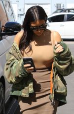 KIM KARDASHIAN Arrives at Epione Skin Care in Beverly Hills 05/12/2016
