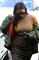 KIM KARDASHIAN Arrives at Epione Skin Care in Beverly Hills 05/12/2016