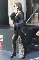 KIM KARDASHIAN at Katsuya Restaurant in Hollywood 05/11/2016
