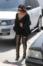KIM KARDASHIAN at Katsuya Restaurant in Hollywood 05/11/2016