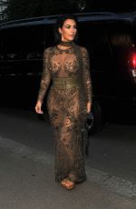 KIM KARDASHIAN at Vogue 100th Anniversary Gala Dinner in London 05/23/2016