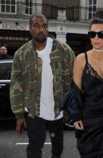 KIM KARDASHIAN Out for Lunch at 
