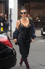 KIM KARDASHIAN Out for Lunch at 