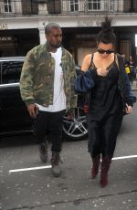 KIM KARDASHIAN Out for Lunch at 