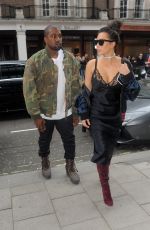KIM KARDASHIAN Out for Lunch at 