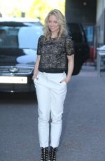 KIMBERLY WYATT Leaves ITV Studios in London 05/24/2016
