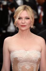 KIRSTEN DUNST at 69th Annual Cannes Film Festival Closing Ceremony 05/22/2016