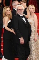 KIRSTEN DUNST at 69th Annual Cannes Film Festival Closing Ceremony 05/22/2016