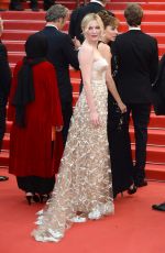 KIRSTEN DUNST at 69th Annual Cannes Film Festival Closing Ceremony 05/22/2016