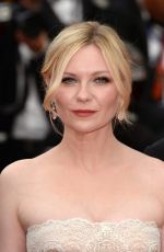 KIRSTEN DUNST at 69th Annual Cannes Film Festival Closing Ceremony 05/22/2016