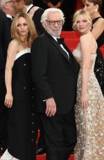 KIRSTEN DUNST at 69th Annual Cannes Film Festival Closing Ceremony 05/22/2016