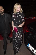 KIRSTEN DUNST at Gotha Nightclub in Cannes 05/15/2016