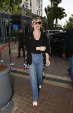 KIRSTEN DUNST Out in Cannes 05/09/2016