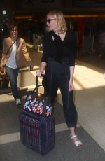 KIRSTEN DUSNT at Los Angeles International Airport 05/08/2016