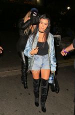 KOURTNEY KARDASHIAN Night Out in Pasadena 05/14/2016