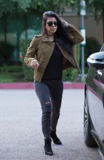 KOURTNEY KARDASHIAN Out for Dinner at Toscanova Restaurant in Calabasas 05/07/2016