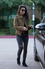 KOURTNEY KARDASHIAN Out for Dinner at Toscanova Restaurant in Calabasas 05/07/2016