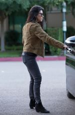 KOURTNEY KARDASHIAN Out for Dinner at Toscanova Restaurant in Calabasas 05/07/2016