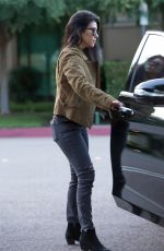 KOURTNEY KARDASHIAN Out for Dinner at Toscanova Restaurant in Calabasas 05/07/2016
