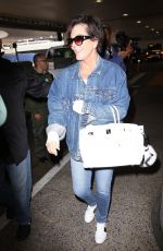 KRIS JENNER at Los Angeles International Airport 05/18/2016