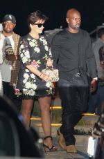 KRIS JENNER Leaves Nobu in Malibu 05/26/2016