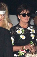 KRIS JENNER Leaves Nobu in Malibu 05/26/2016