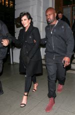 KRIS JENNER Leaves Nobu Restaurant in New York 05/01/2016
