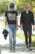 KRISTEN STEWART and ALICIA CARGILE Out and About in Los Angeles 05/21/2016