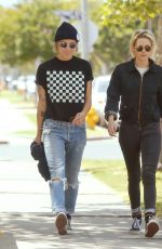 KRISTEN STEWART and ALICIA CARGILE Out and About in Los Angeles 05/21/2016