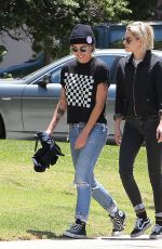 KRISTEN STEWART and ALICIA CARGILE Out and About in Los Angeles 05/21/2016