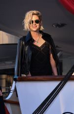 KRISTEN STEWART at a Yacht in Cannes 05/16/2016