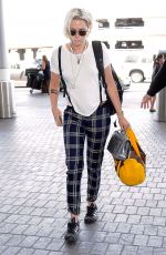 KRISTEN STEWART at LAX Airport in Los Angeles 05/08/2016