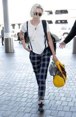 KRISTEN STEWART at LAX Airport in Los Angeles 05/08/2016